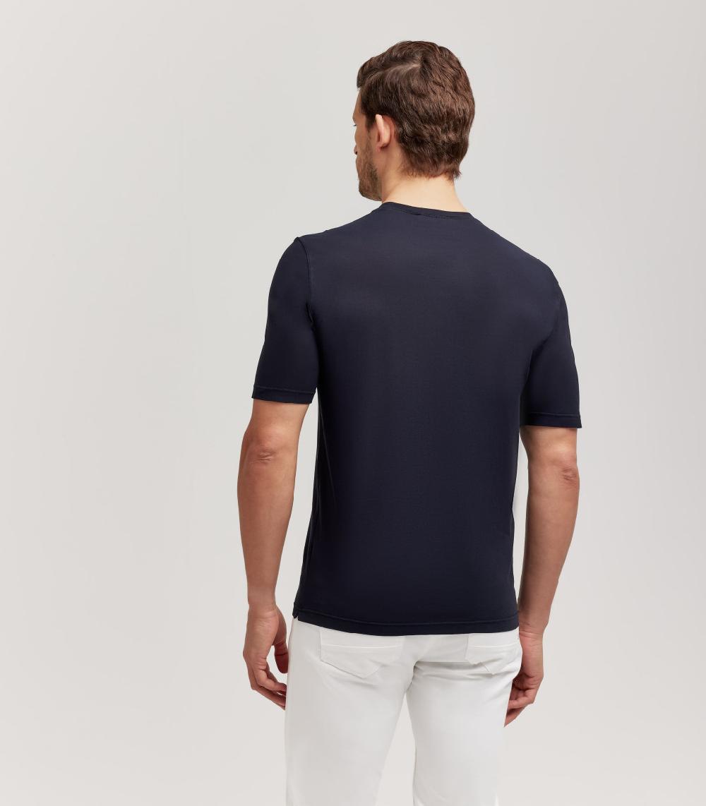 S.Moritz T-SHIRT - COTONE CREPE Saldi Di Fabbrica