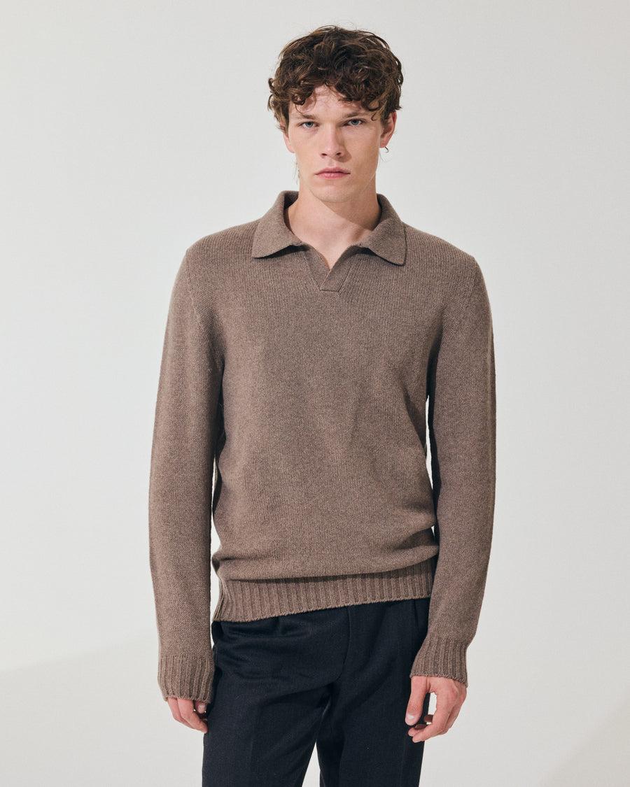 Scaglione OPEN POLO HYBRD CASHMERE TAUPE Promozione Limitata