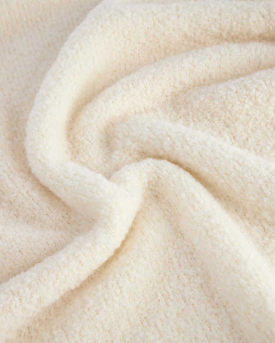 Scaglione ROUND NECK RAGLAN TEDDY MILK In Saldo