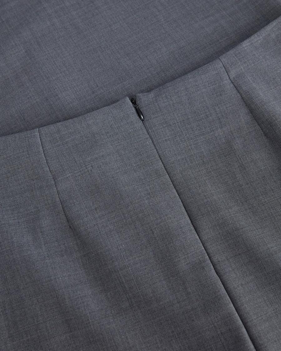 Scaglione SKIRT MERINO TUBINOLUNGA SMOG Promozione Limitata
