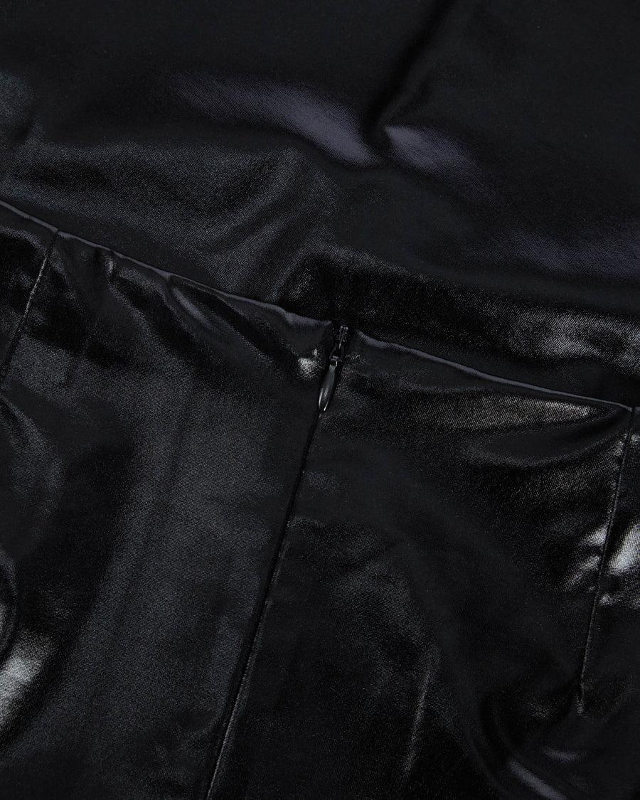 Scaglione SKIRT METAL TUBINO LUNGA BLACK Prezzo Ridotto