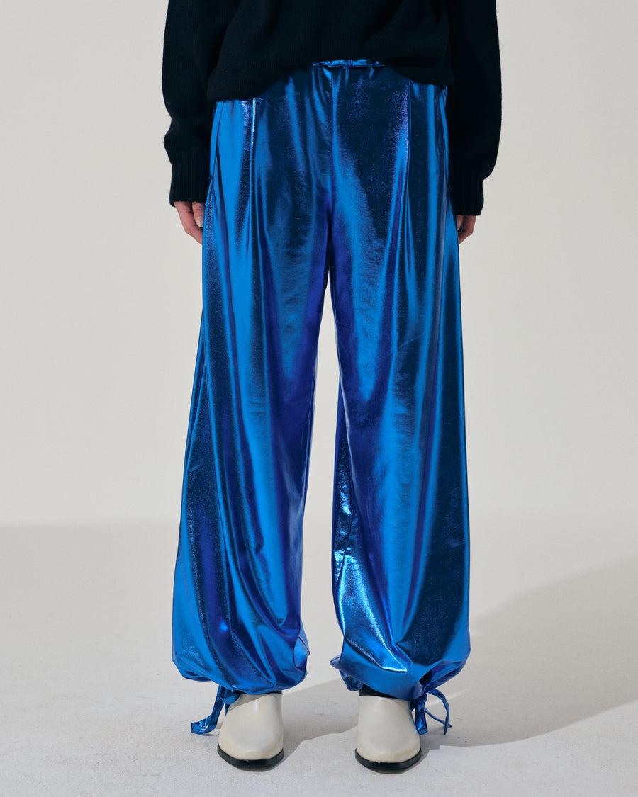 Scaglione PANTS JOGGER METAL BLUE Convenienza