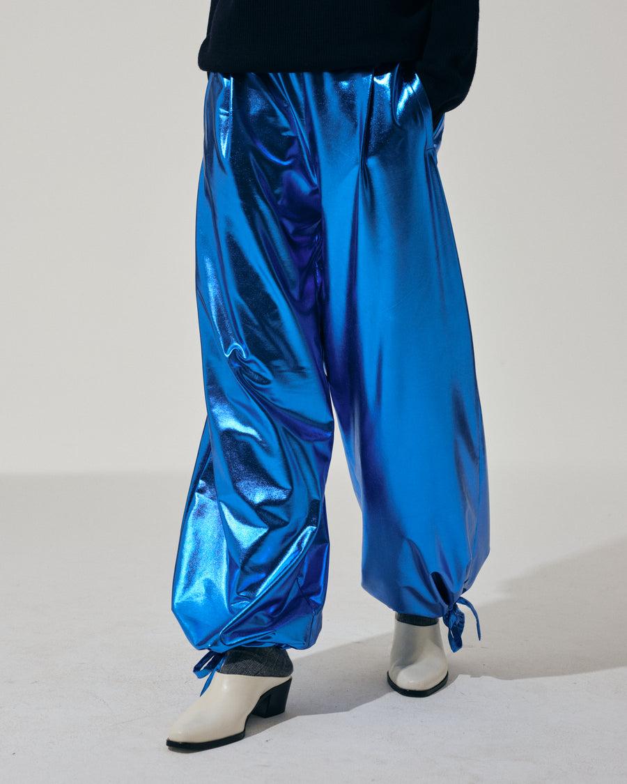 Scaglione PANTS JOGGER METAL BLUE Convenienza