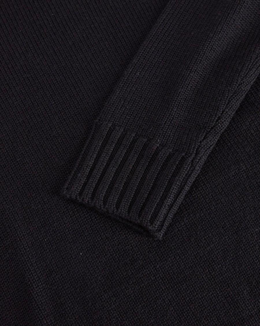 Scaglione TURTLE NECK MERINO SOFT BLACK Vendite Flash
