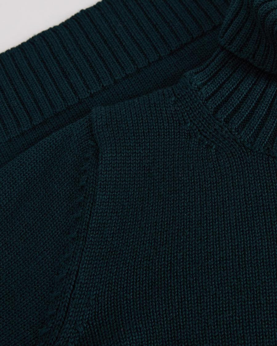 Scaglione TURTLE NECK MERINO SOFT FOREST In Saldo
