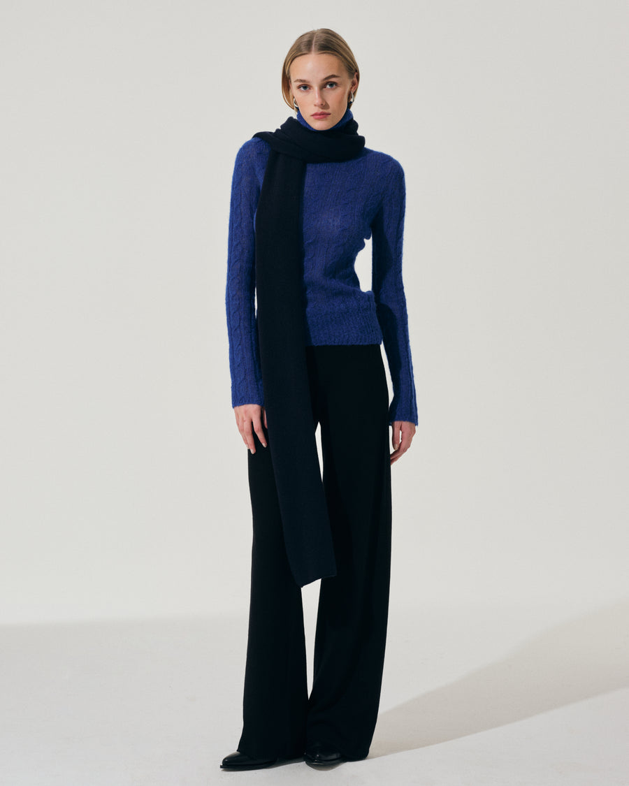 Scaglione TURTLE NECK SLIM CABLES ULTRALIGHT LIMONGE Novità