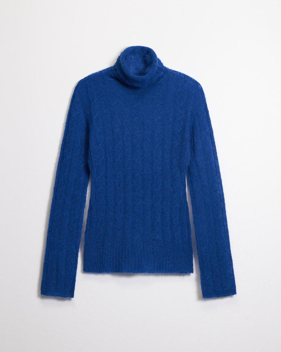 Scaglione TURTLE NECK SLIM CABLES ULTRALIGHT LIMONGE Novità