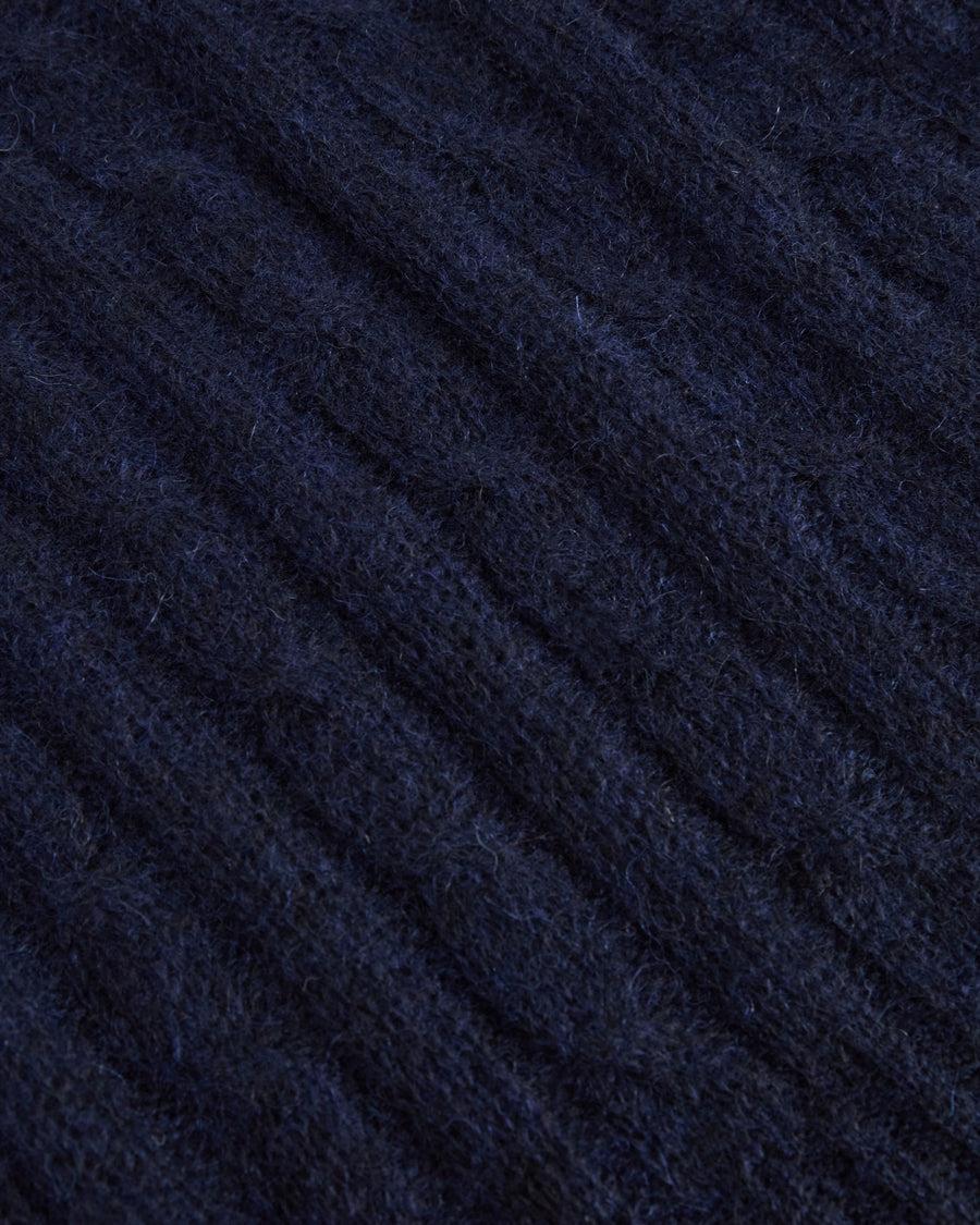 Scaglione ROUND NECK BOXY CABLES ULTRALIGHT NAVY Online