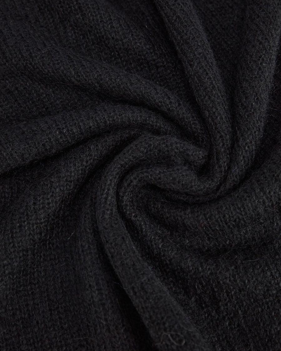 Scaglione BOAT NECK BOXY RAGLAN SEAMLESS BLACK Saldi