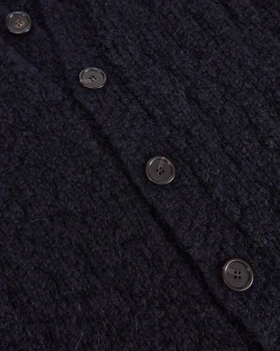 Scaglione CARDIGAN RAGLAN SOFT ALPACA NAVY 2025