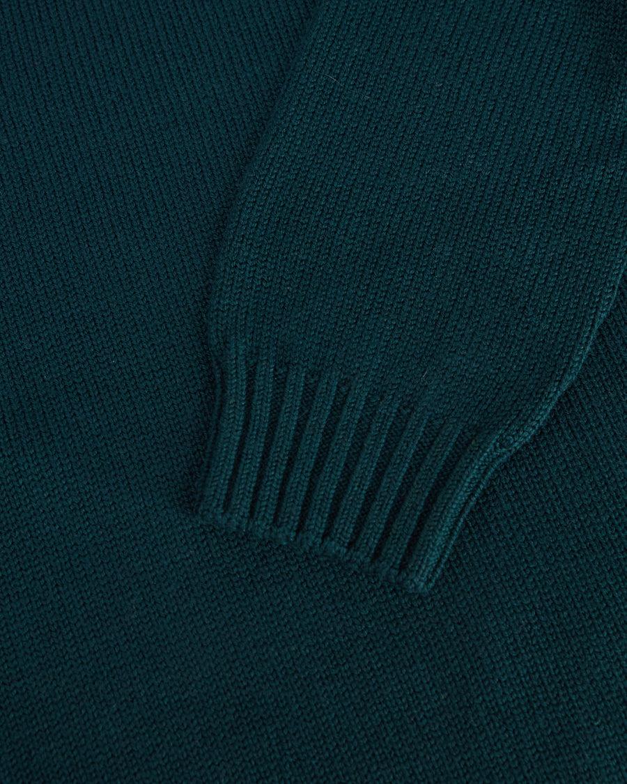 Scaglione TURTLE NECK RAGLAN SOFT MERINO FOREST Fino Al -60%