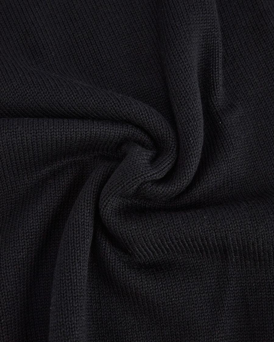 Scaglione TURTLE NECK RAGLAN SOFT MERINO BLACK Affare Del Giorno