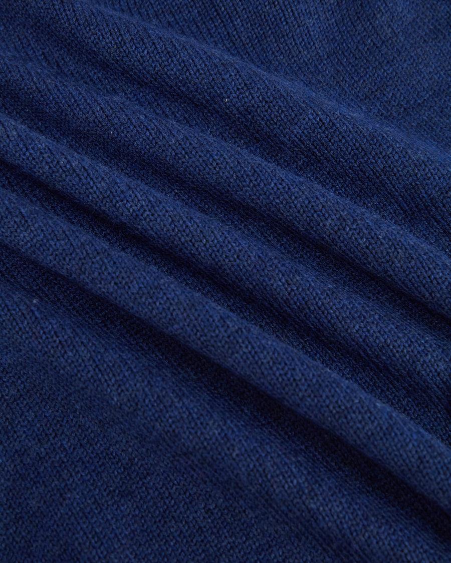 Scaglione ROUND NECK RAGLAN SOFT MERINO DENIM Sottocosto