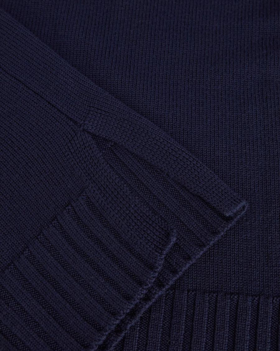 Scaglione ROUND NECK BOXY SOFT NAVY Negozio