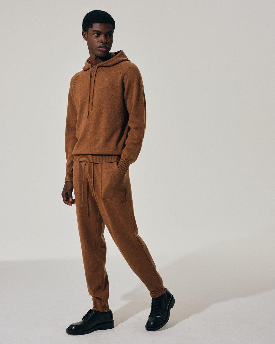 Scaglione PANTS HYBRD CASHMERE RHUM Offerte speciali