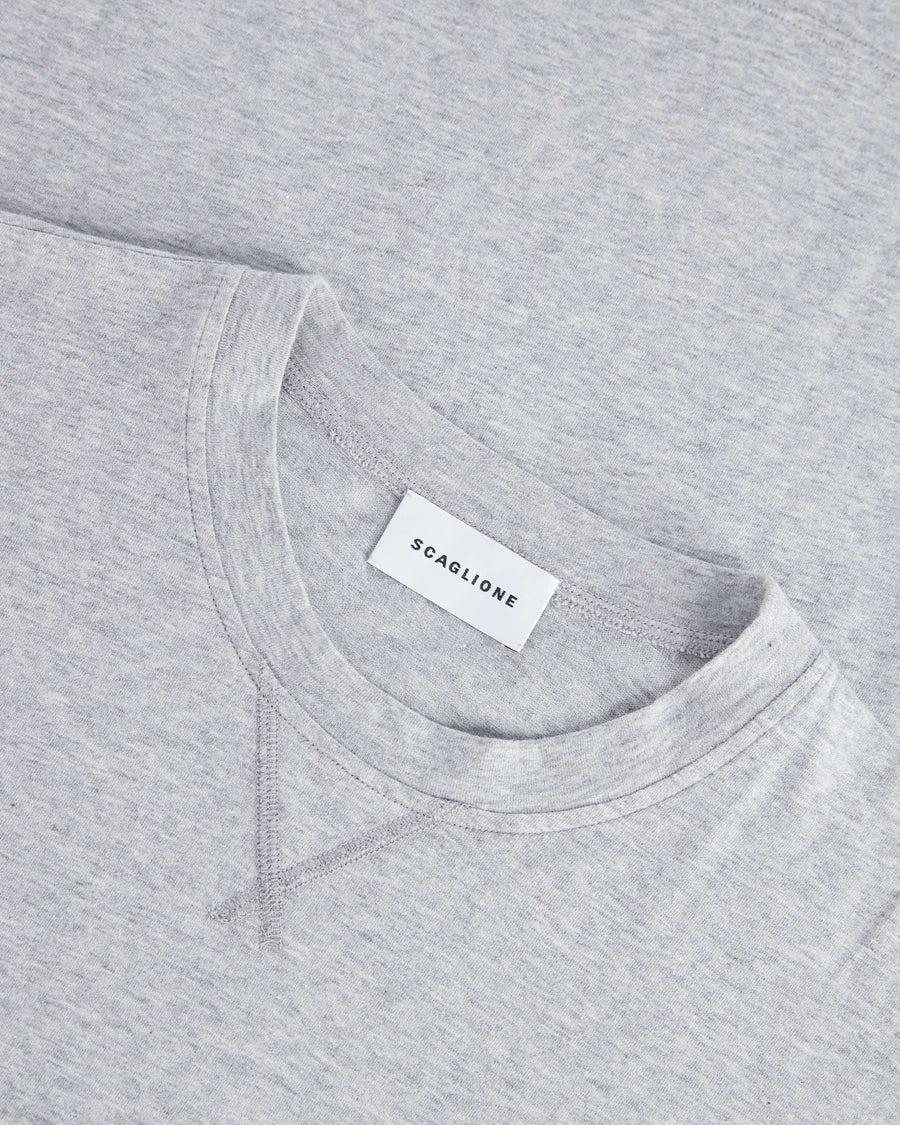 Scaglione T-SHIRT BASIC ML CASH-COTT GREY Ultimi due giorni
