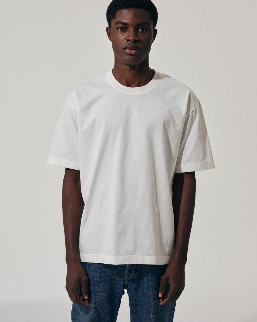 Scaglione T-SHIRT OVER J.COT MILK Fino al 65% di sconto