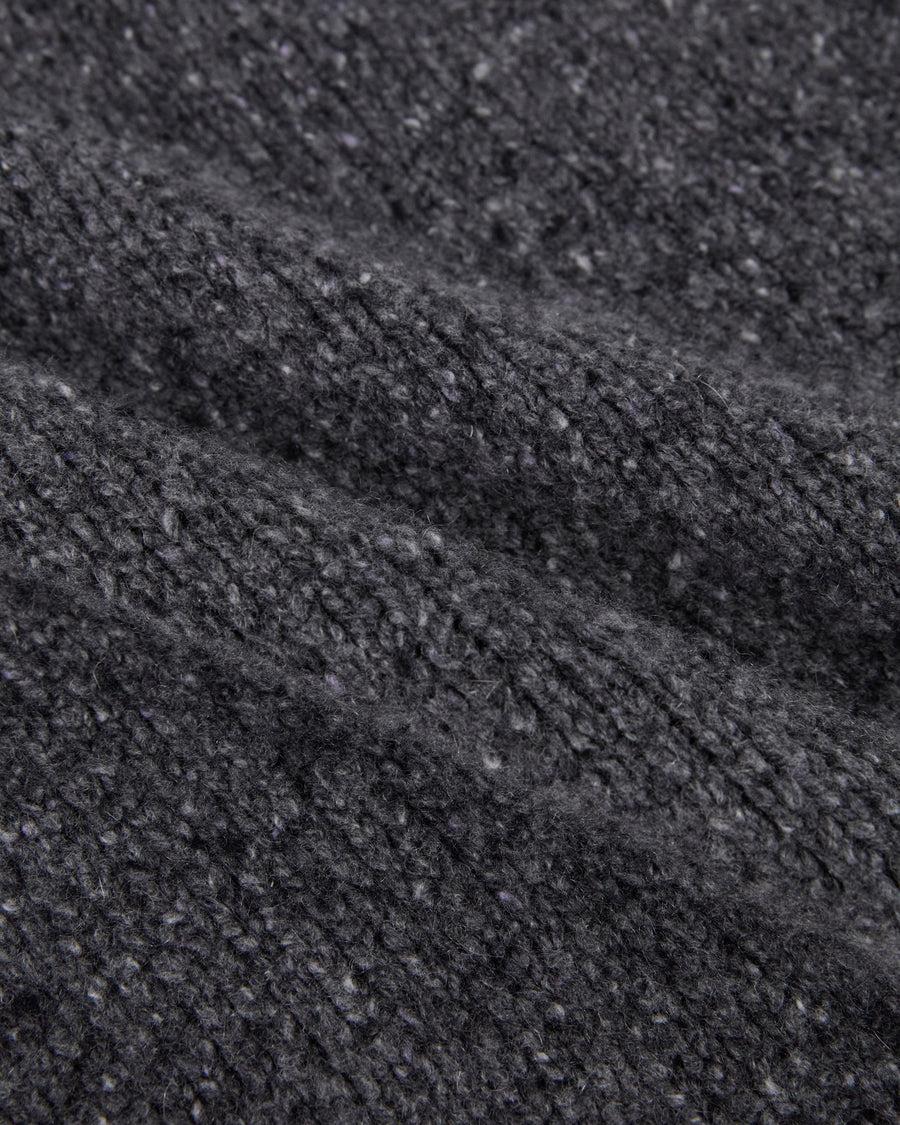 Scaglione MAXI PULL CASHMERE MULINE' BLACK Officina