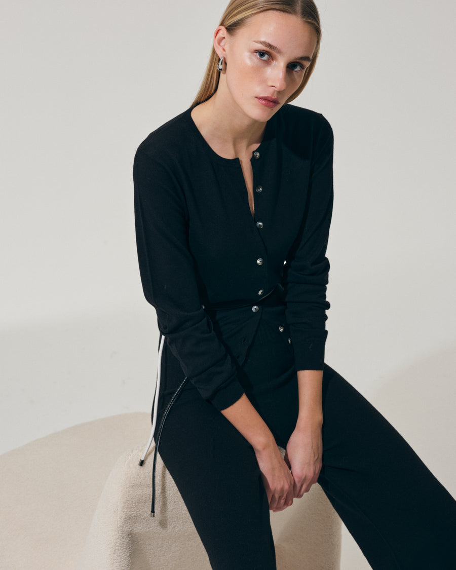 Scaglione REBECCA SLIM KASHSILK BLACK Limitato a 3 giorni