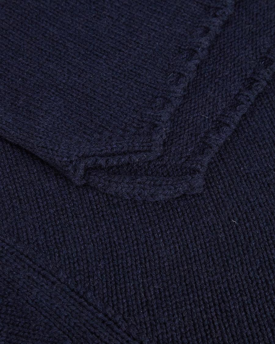 Scaglione BOAT NECK SUPER SOFT NAVY Nuovo
