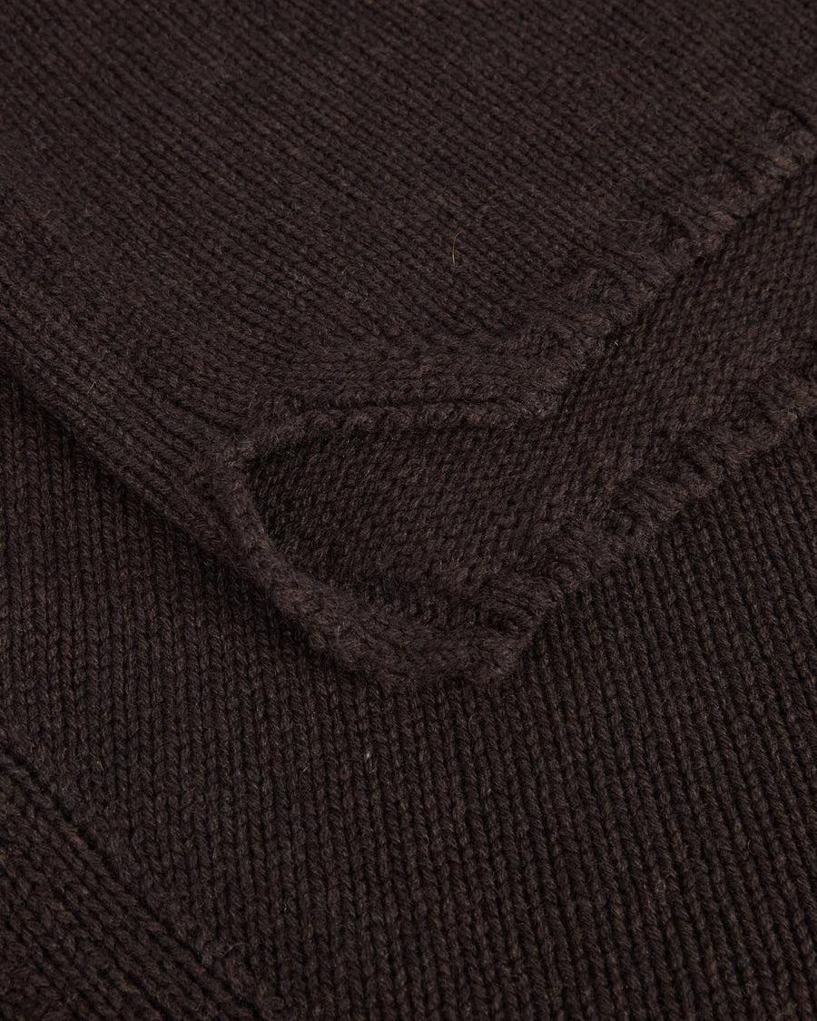 Scaglione BOAT NECK SUPER SOFT EBANO Qualità