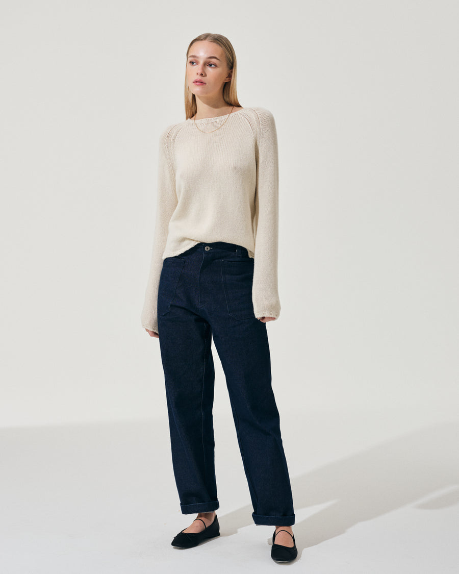 Scaglione BOAT NECK SUPER SOFT MILK Promozione