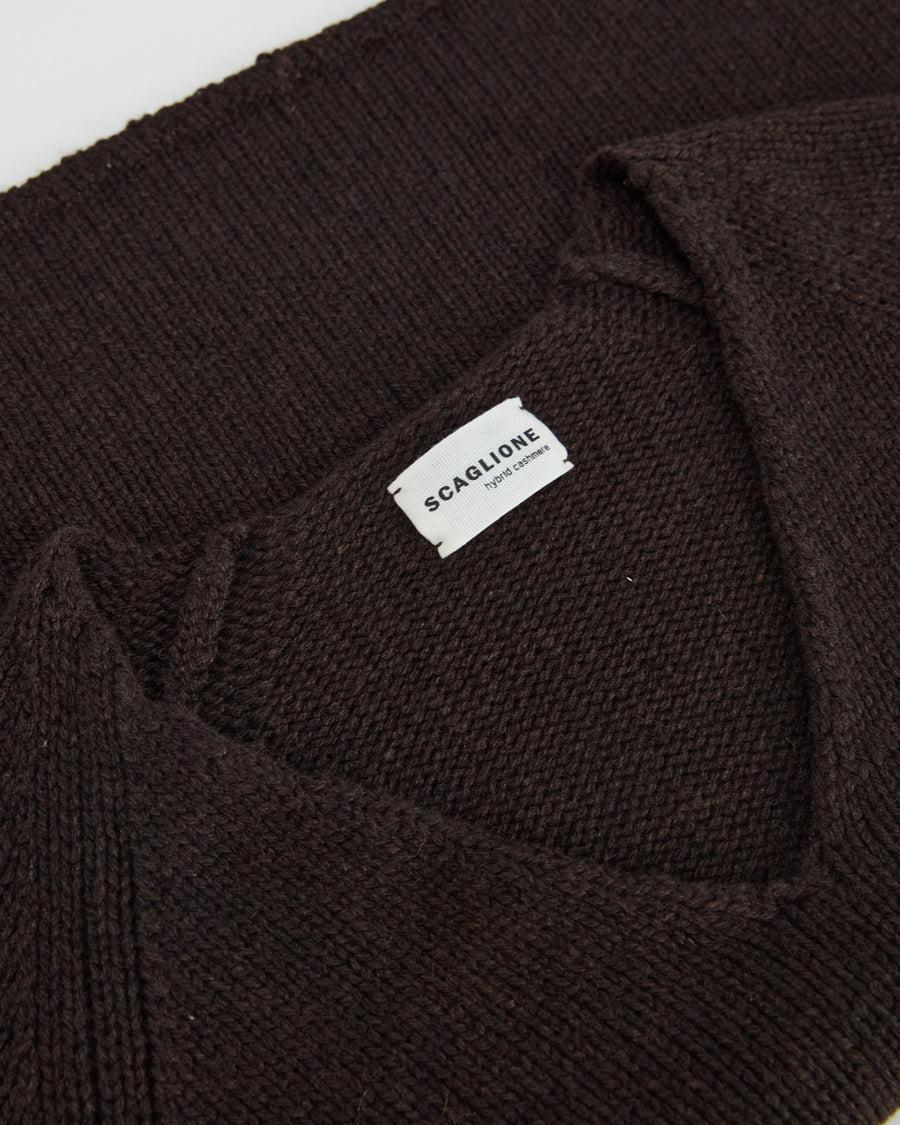 Scaglione V NECK SUPER SOFT EBANO Qualità Garantita