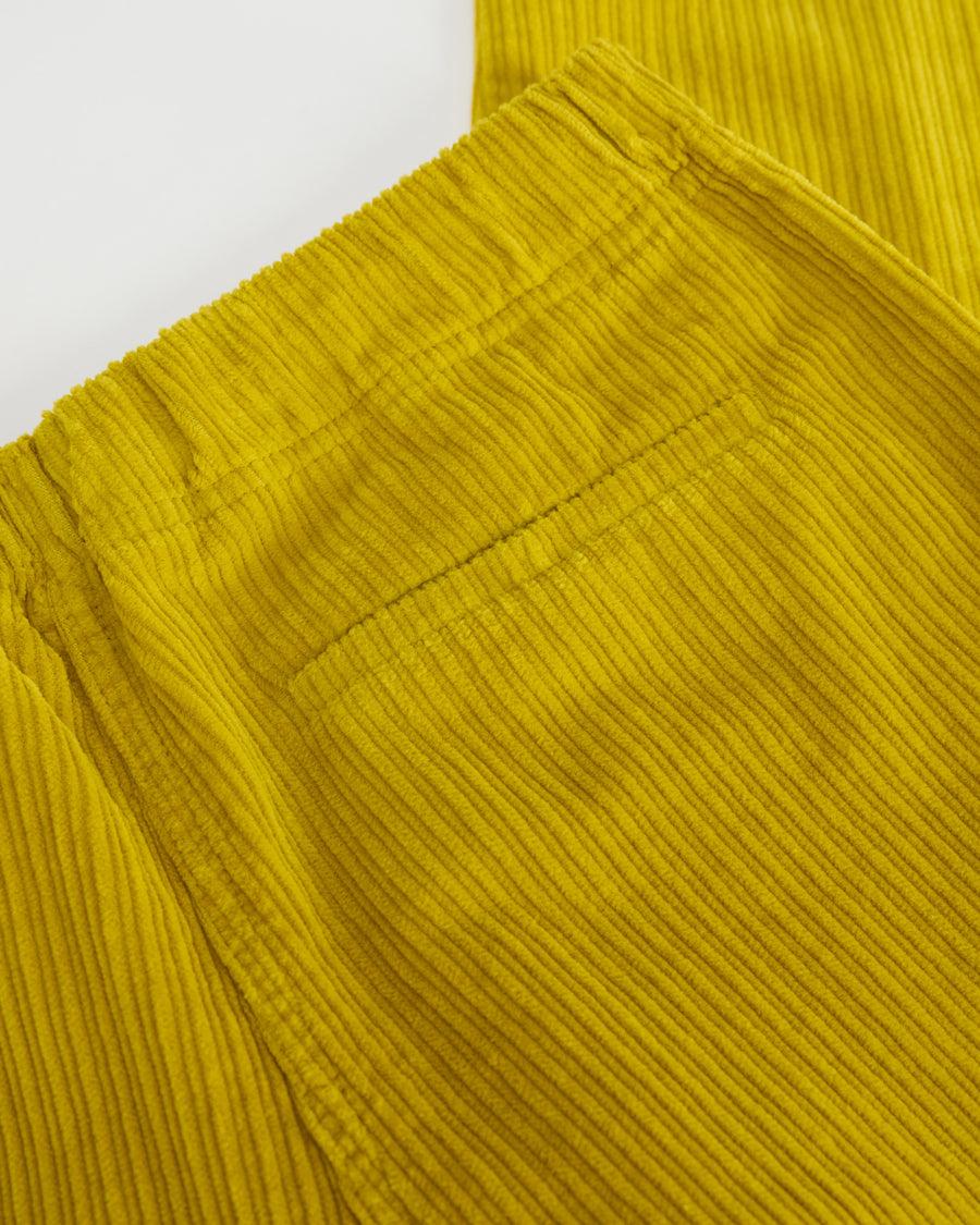Scaglione PANT SLIM RISV EL VITA VELVET ROCCIA GIALLO Presa
