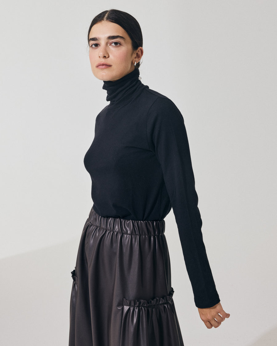 Scaglione TURTLENECK BASIC CASH/COT NERO Offerta