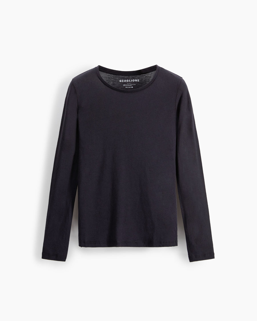 Scaglione ROUNDNECK BASIC CASH/COT MARINE Saldi