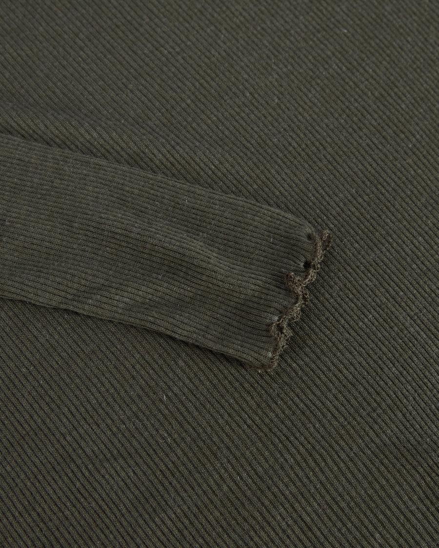 Scaglione TURTLENECK RIBBED MICROMODAL KAKI In Saldo