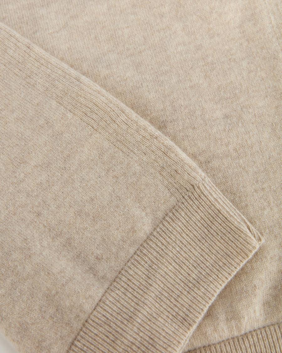 Scaglione T-SHIRT RIBBED SIDES BEIGE Grandi sconti