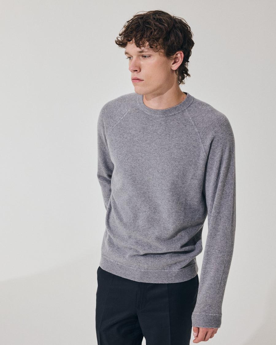 Scaglione ROUND NECK RAGLAN MIX CASH GREY Limitato a 3 giorni