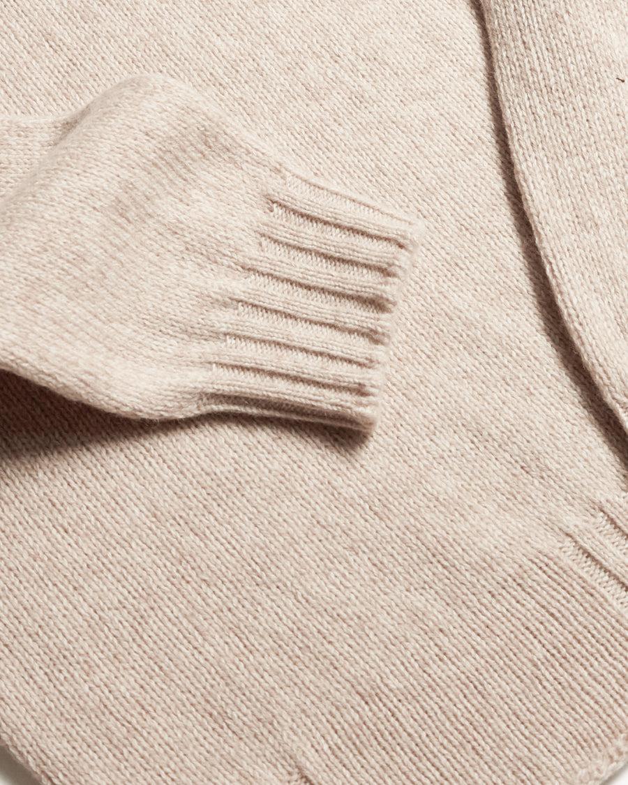 Scaglione TURTLE NECK SEAMLESS SOFTWOOL DUNE In Vendita