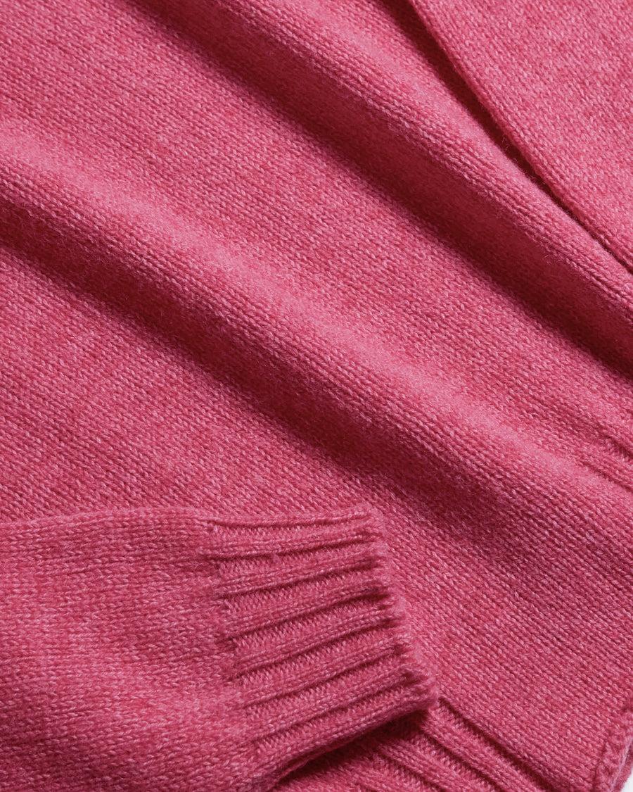 Scaglione ROUND NECK SEAMLESS SOFTWOOL PINK Vendita Economica