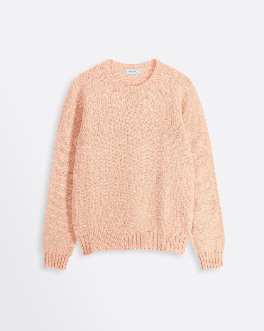 Scaglione ROUND NECK SEAMLESS SOFTWOOL BLOSSOM Saldi Di Fabbrica