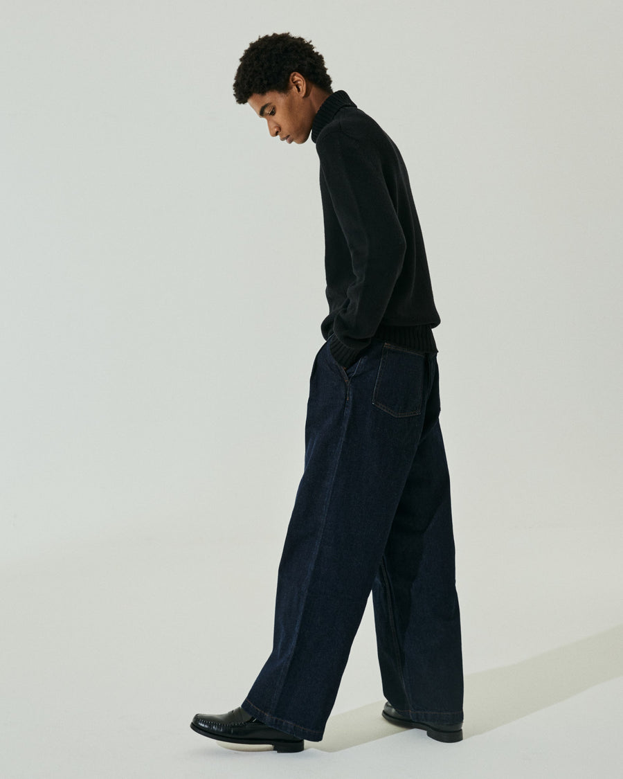Scaglione TURTLE NECK SOFT HYBRD CASHMERE BLACK Negozio