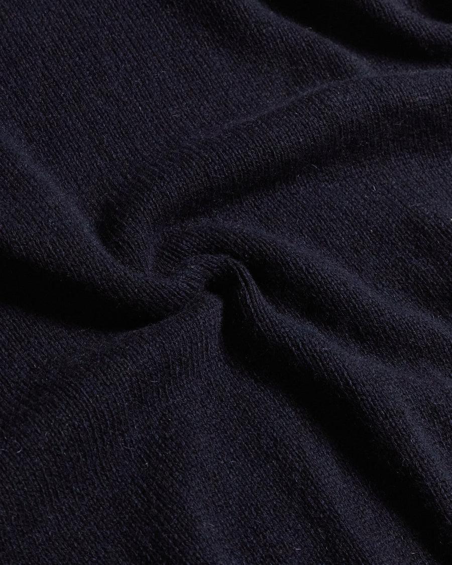 Scaglione TURTLE NECK SOFT HYBRD CASHMERE NAVY In Saldo
