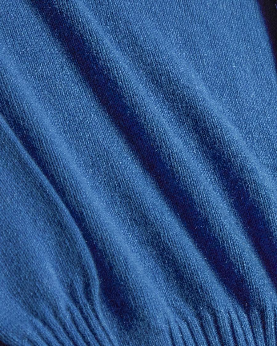 Scaglione ROUND NECK SOFT HYBRD CASHMERE CORNFLOWER Offerta natalizia