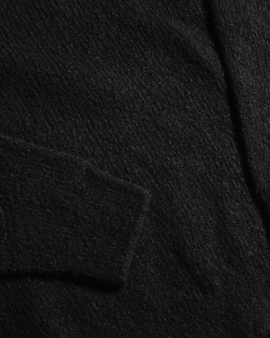 Scaglione TURTLE NECK SEAMLESS PUFFED CASHMERE BLACK Offerta Anniversario
