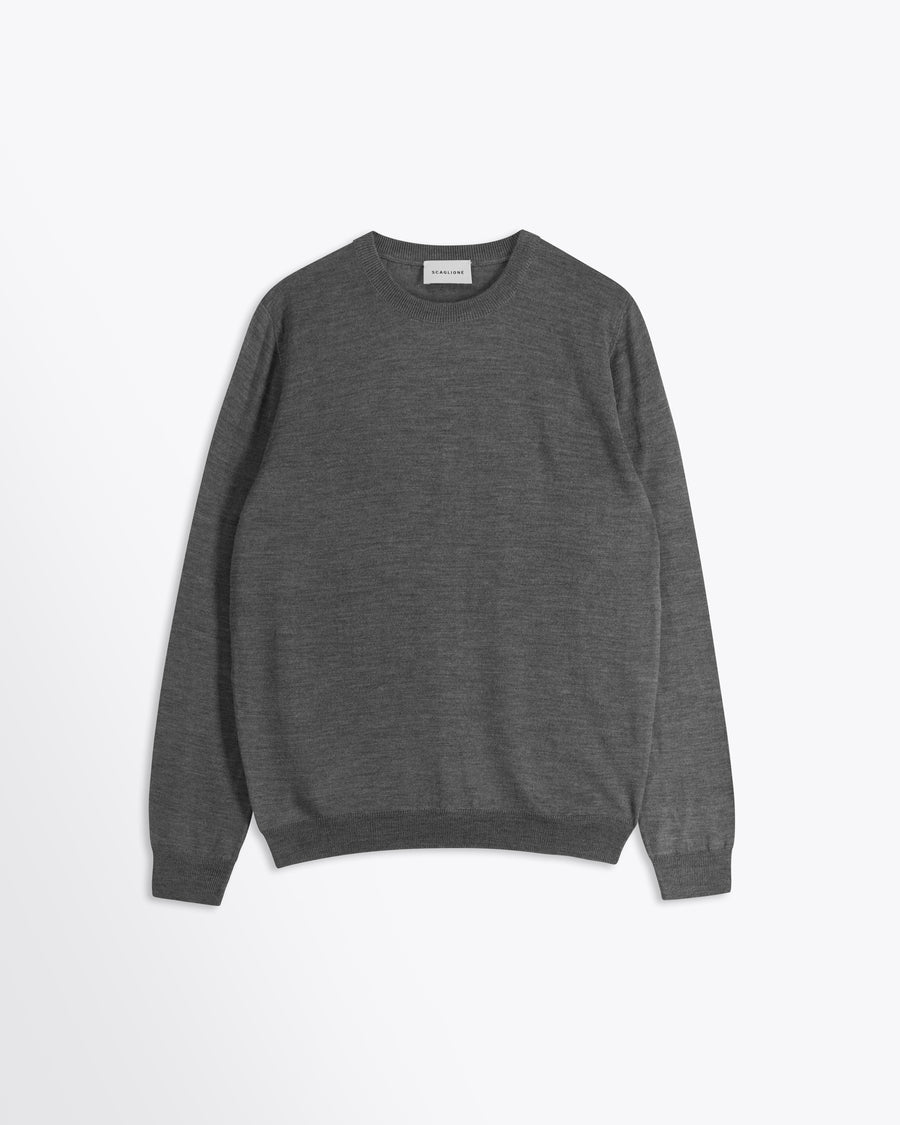 Scaglione ROUND NECK FINELUX SMOG Offerta migliore