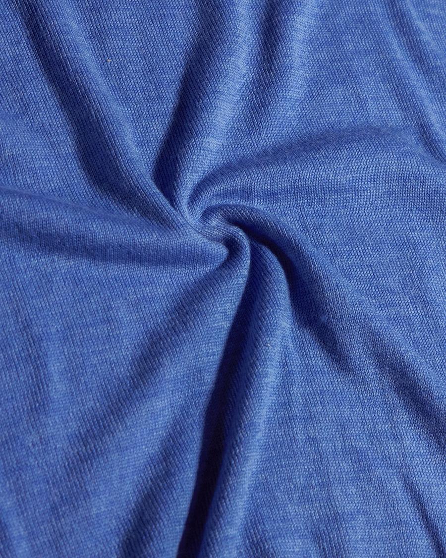 Scaglione ROUND NECK SEAMLESS MERINO CORNFLOWER Offerta temporanea