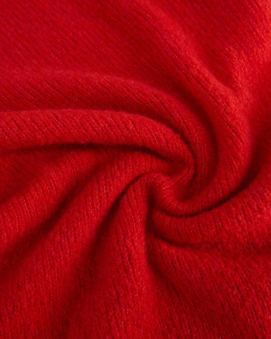 Scaglione TURTLE NECK SLIM PUFFED CASHMERE SCARLET Offerte stagionali