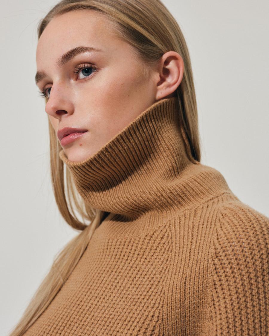 Scaglione ROUND NECK RAGLAN FISHERMAN CARAMEL Offerte giornaliere