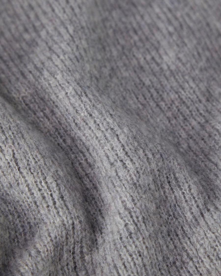 Scaglione ROUND NECK OVER PUFFED CASHMERE GREY Sostegno trimestrale