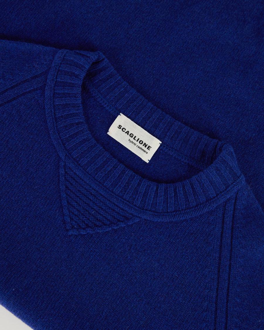 Scaglione ROUND NECK RAGLAN HYBRD CASHMERE LIMONGES Enormi sconti