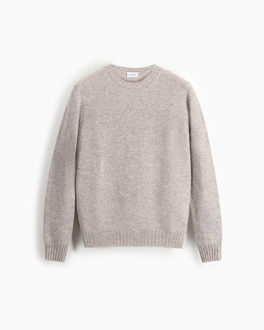 Scaglione ROUND NECK SEAMLESS SOFTWOOL BEIGE 2025