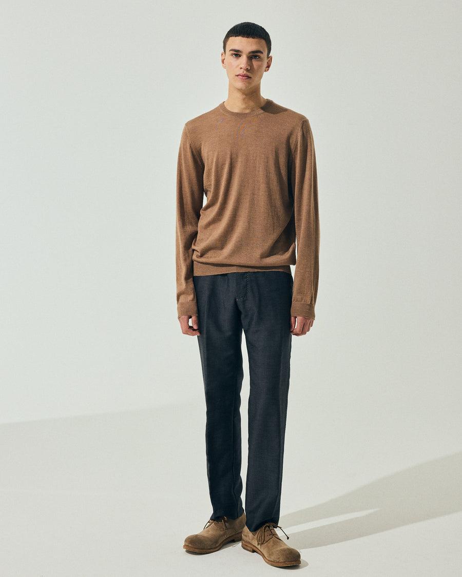Scaglione ROUNDNECK FINELUX CAMEL Affare Del Giorno