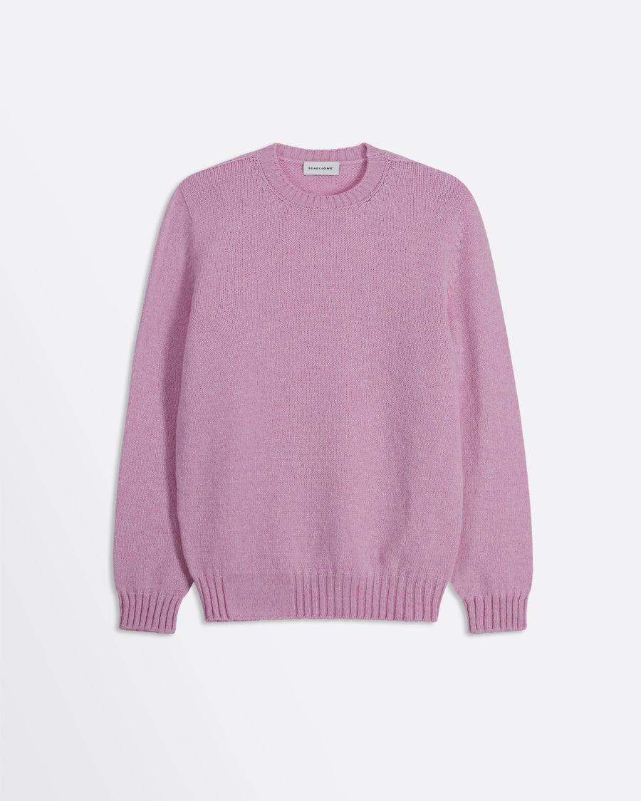 Scaglione ROUNDNECK SEAMLESS SOFTWOOL ROSA Sottocosto