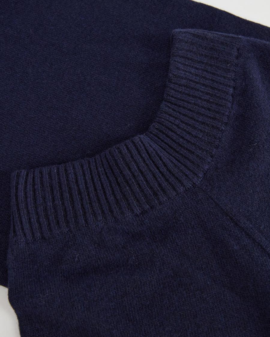 Scaglione PANTS WIDE SEAMLESS NAVY Sconto